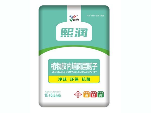 植物胶内墙面层腻子